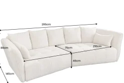 Riess-Ambiente Skandinavisch|Xxl Sofa ><noscript><img width=