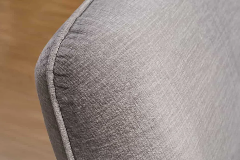 Riess-Ambiente Skandinavisch|Xxl Sofa > Modernes Big Sofa ROYAL 295cm grau Veloursstoff Federkern XXL-Couch
