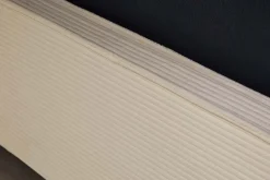 Riess-Ambiente Boxbetten > Modernes Boxbett ROCCO 160x200cm beige Cord mit Stauraum und Lattenrost