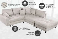 Riess-Ambiente Skandinavisch|Xxl Sofa ><noscript><img width=