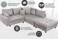 Riess-Ambiente Skandinavisch|Xxl Sofa ><noscript><img width=