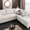Riess-Ambiente Ecksofa > Modernes Ecksofa NORWAY 250cm beige Chenille Schlafsofa mit Stauraum inkl. Kissen