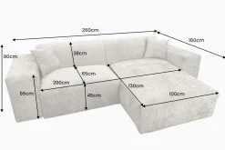 Riess-Ambiente Skandinavisch|Ecksofa ><noscript><img width=