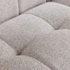 Riess-Ambiente Skandinavisch|Ecksofa > Modernes Ecksofa ZERO GRAVITY 240cm graphit beige Strukturstoff 3-Sitzer Couch