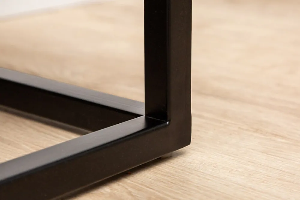 Riess-Ambiente Sitzbänke|Samt Möbel > Moderne Sitzbank PETIT BEAUTÉ 110cm salbei mint Samt schwarzes Gestell