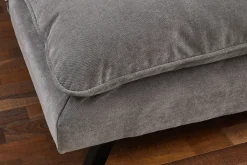 Riess-Ambiente 3-Sitzer Sofa > Modernes Schlafsofa COCOONING 190cm grau Chenillestoff 3-Sitzer Couch
