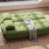 Riess-Ambiente Skandinavisch|3-Sitzer Sofa > Modernes Schlafsofa ELYPSE 200cm grün Chenille 3-Sitzer Couch inkl. Kissen