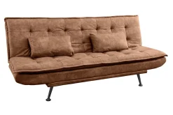 Riess-Ambiente 3-Sitzer Sofa > Modernes Schlafsofa JAZZ 190cm antik braun Microfaser 3-Sitzer Couch