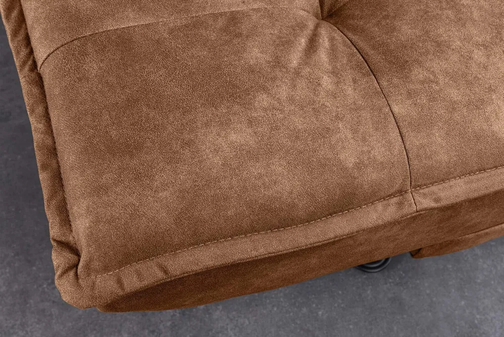 Riess-Ambiente 3-Sitzer Sofa > Modernes Schlafsofa JAZZ 190cm antik braun Microfaser 3-Sitzer Couch