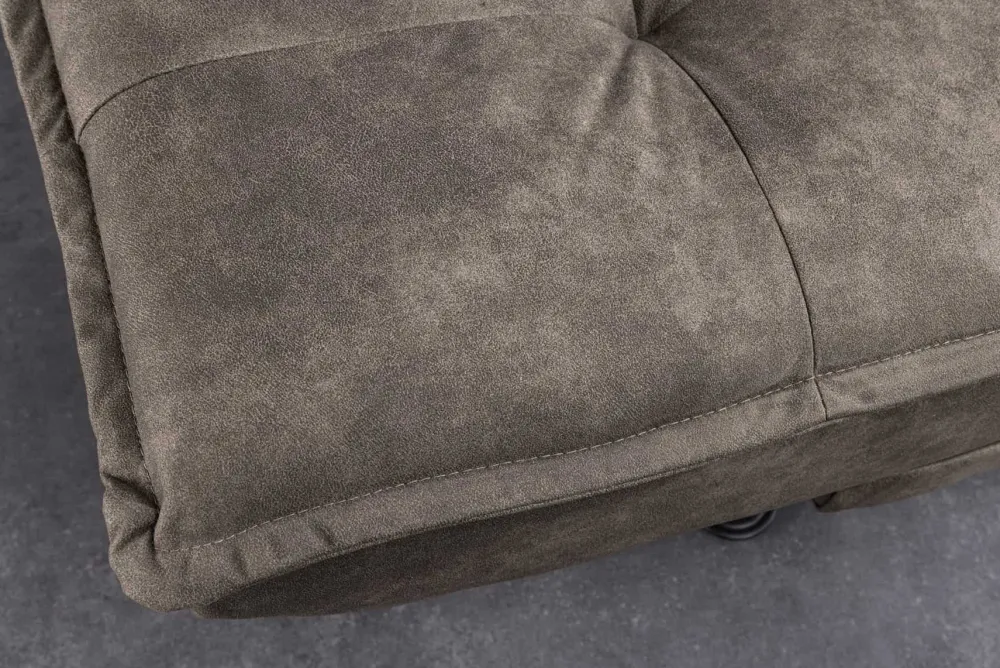 Riess-Ambiente Skandinavisch|3-Sitzer Sofa > Modernes Schlafsofa JAZZ 190cm antik taupe Microfaser 3-Sitzer Couch