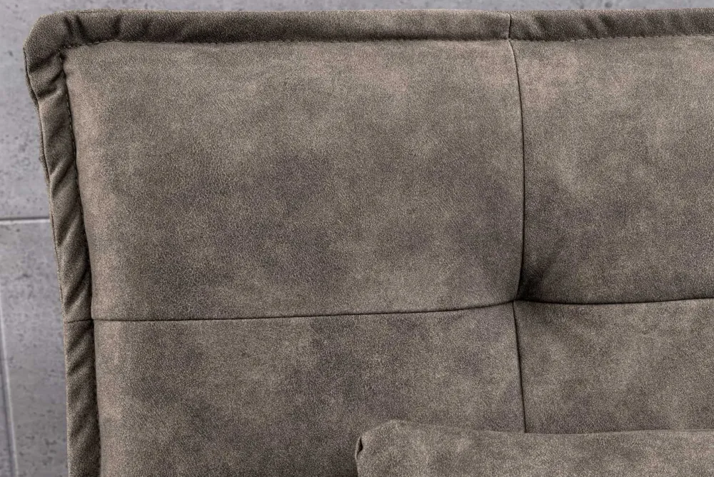 Riess-Ambiente Skandinavisch|3-Sitzer Sofa > Modernes Schlafsofa JAZZ 190cm antik taupe Microfaser 3-Sitzer Couch