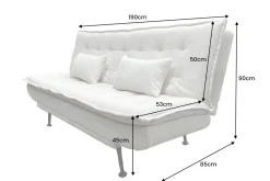 Riess-Ambiente 3-Sitzer Sofa ><noscript><img width=