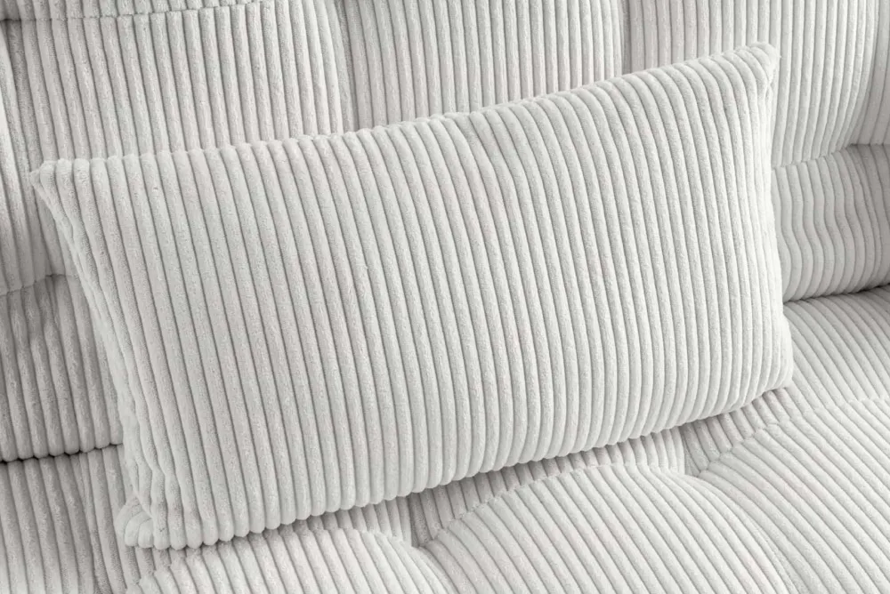 Riess-Ambiente 3-Sitzer Sofa > Modernes Schlafsofa JAZZ 190cm beige Cord 3-Sitzer Couch