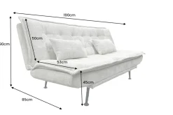 Riess-Ambiente Skandinavisch|3-Sitzer Sofa ><noscript><img width=