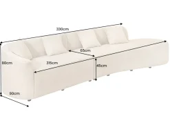 Riess-Ambiente Skandinavisch|Xxl Sofa ><noscript><img width=