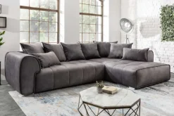 Riess-Ambiente Samt Möbel|Xxl Sofa ><noscript><img width=