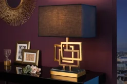 Riess-Ambiente Goldene Möbel|Tischlampen ><noscript><img width=