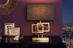 Riess-Ambiente Goldene Möbel|Tischlampen ><noscript><img width=