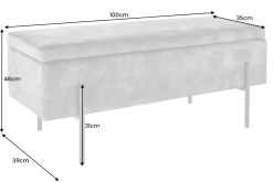 Riess-Ambiente Sitzbänke|Samt Möbel ><noscript><img width=