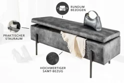 Riess-Ambiente Sitzbänke|Samt Möbel ><noscript><img width=