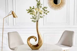 Riess-Ambiente Dekoration|Goldene Möbel ><noscript><img width=