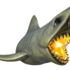 Riess-Ambiente Wandleuchten > Moderne Wandlampe SHARK 40cm gold Hai-Skulptur handmade