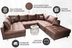 Riess-Ambiente Xxl Sofa|Ecksofa ><noscript><img width=