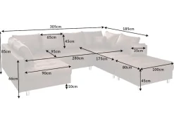 Riess-Ambiente Xxl Sofa|Ecksofa ><noscript><img width=