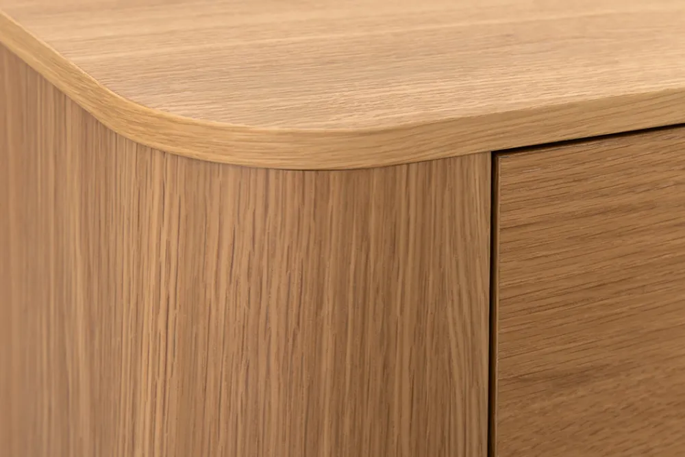 Riess-Ambiente Skandinavisch|Couchtische & Truhen > Nordischer Couchtisch VALHALLA WOOD 100cm natur Eichenholz mit Schublade