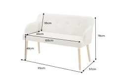 Riess-Ambiente Skandinavisch|Sitzbänke ><noscript><img width=