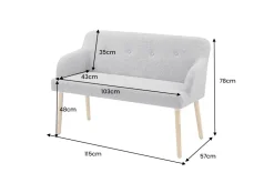 Riess-Ambiente Skandinavisch|Sitzbänke ><noscript><img width=