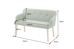 Riess-Ambiente Skandinavisch|Sitzbänke ><noscript><img width=