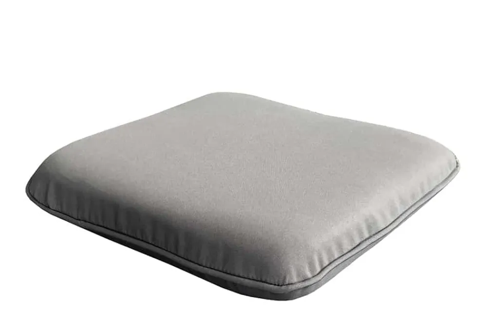 Riess-Ambiente Skandinavisch|Outdoor Kissen > Outdoor Auflage COMFORT LINE 40x40cm anthrazit Sitzkissen für Gartenstuhl