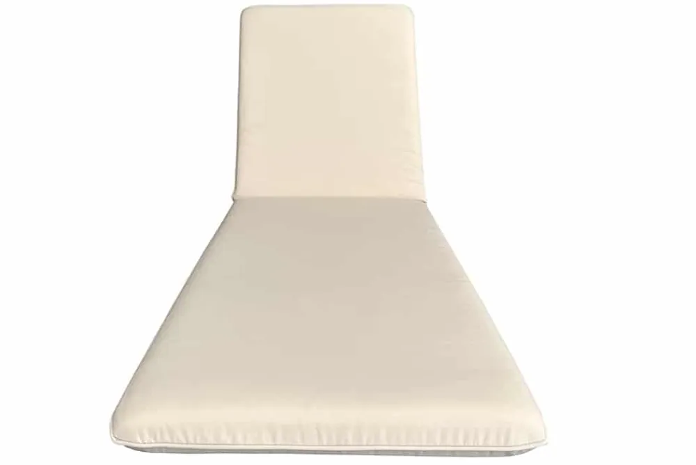 Riess-Ambiente Skandinavisch|Outdoor Kissen > Outdoor Auflage COMFORT LINE 60x192cm beige Polsterkissen für Sonnenliege