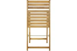 Riess-Ambiente Gartenstühle > Outdoor Balkon Stuhl BALI natur honey Akazienholz klappbar wetterfest Gartenstuhl