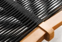 Riess-Ambiente Mehr...|Bänke Und Hocker > Outdoor Gartenbank BALI ROPE 120cm natur anthrazit Akazie 2-Sitzer