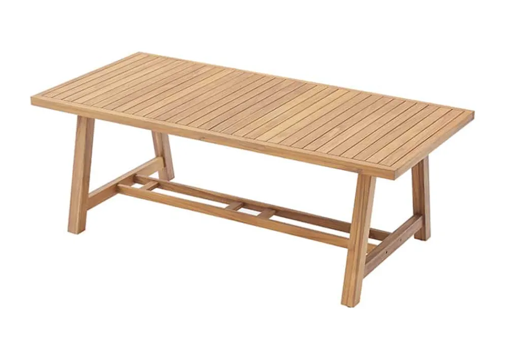 Riess-Ambiente Mehr...|Massivholz Gartenmöbel > Outdoor Garten-Esstisch BALI 210cm natur Akazienholz wetterfest