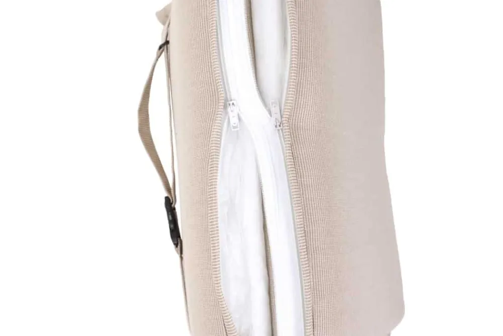 Riess-Ambiente Outdoor Kissen > Outdoor Kissen ROG 46x119cm beige Sitzkissen Polster-Auflage für Hochlehner