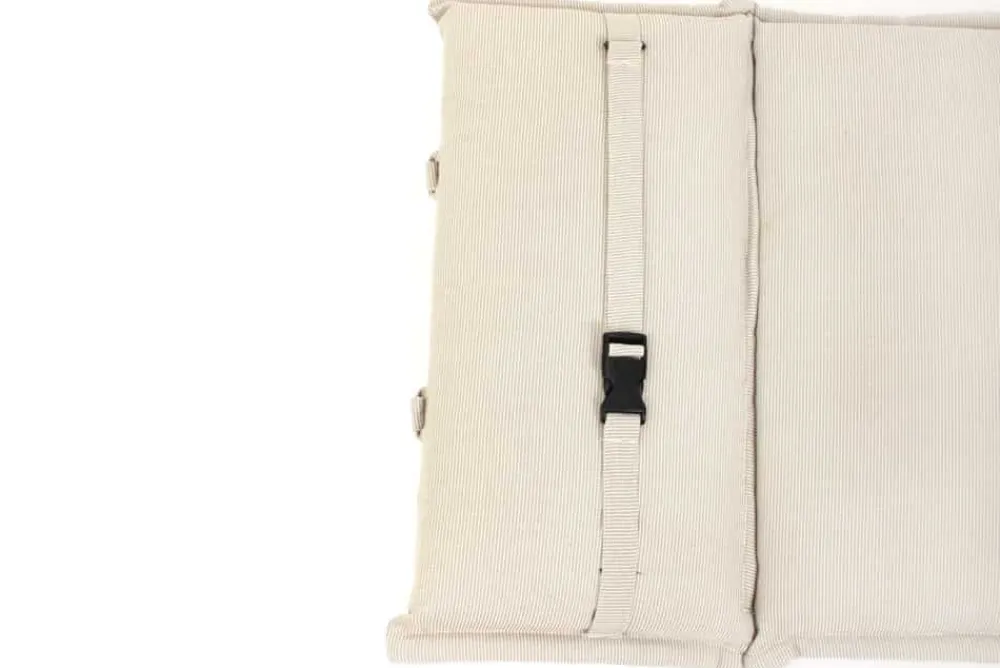 Riess-Ambiente Outdoor Kissen > Outdoor Kissen ROG 46x119cm beige Sitzkissen Polster-Auflage für Hochlehner