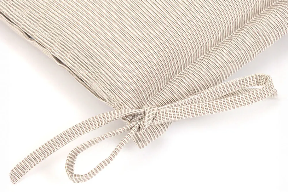 Riess-Ambiente Outdoor Kissen > Outdoor Kissen ROG 46x48cm beige Sitzkissen Polster-Auflage für Gartenstuhl