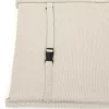 Riess-Ambiente Outdoor Kissen > Outdoor Kissen ROG 46x97cm beige Sitzkissen Polster-Auflage für Niedriglehner