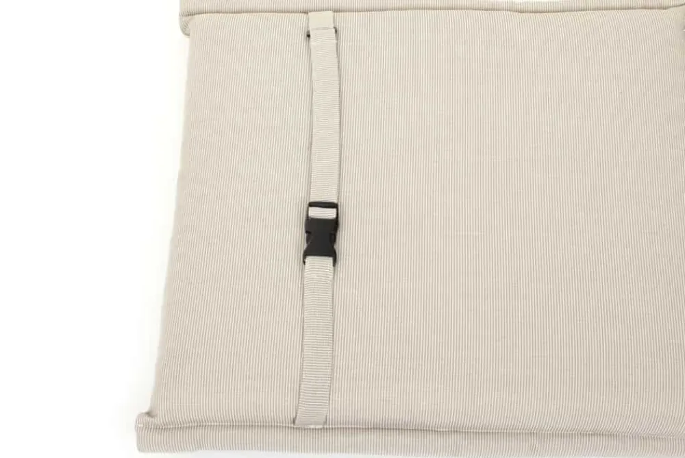 Riess-Ambiente Outdoor Kissen > Outdoor Kissen ROG 46x97cm beige Sitzkissen Polster-Auflage für Niedriglehner