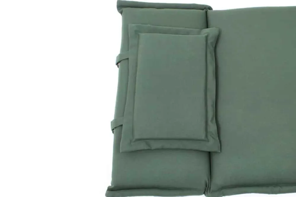 Riess-Ambiente Outdoor Kissen > Outdoor Kissen ROG 58x196cm grün Polster-Auflage für Gartenliege