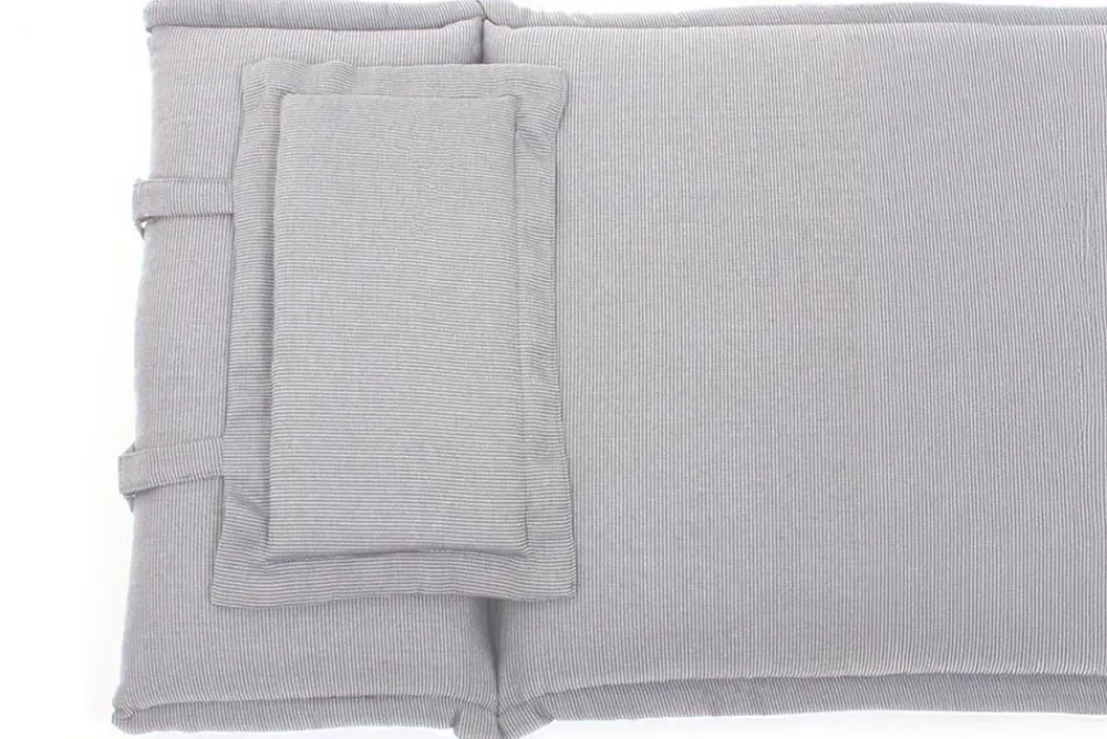 Riess-Ambiente Outdoor Kissen > Outdoor Kissen ROG 58x196cm taupe Polster-Auflage für Gartenliege