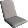 Riess-Ambiente Skandinavisch|Outdoor Kissen > Outdoor Sitzkissen COMFORT LINE 50x100cm anthrazit für Niedriglehner-Stuhl Polsterauflage