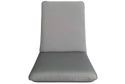 Riess-Ambiente Skandinavisch|Outdoor Kissen > Outdoor Sitzkissen COMFORT LINE 50x100cm anthrazit für Niedriglehner-Stuhl Polsterauflage