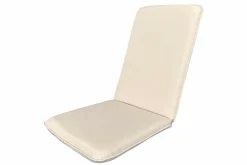 Riess-Ambiente Skandinavisch|Outdoor Kissen > Outdoor Sitzkissen COMFORT LINE 50x122cm beige für Hochlehner-Stuhl Polsterauflage