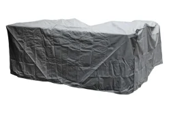 Riess-Ambiente Schutzhauben > Premium Schutzhaube PRESTIGE PROTECT 300cm anthrazit Ecklounge L- Form Abdeckung