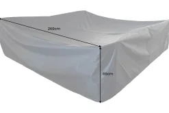 Riess-Ambiente Sitzgruppen|Schutzhauben > Quadratische Schutzhaube PRESTIGE PROTECT 260cm anthrazit Abdeckung Lounge-Set
