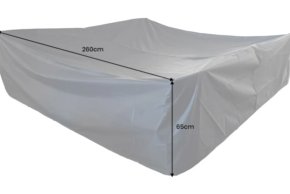 Riess-Ambiente Sitzgruppen|Schutzhauben > Quadratische Schutzhaube PRESTIGE PROTECT 260cm anthrazit Abdeckung Lounge-Set